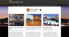 Desktop Screenshot of blog.vegas.com