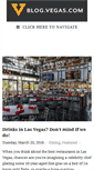Mobile Screenshot of blog.vegas.com